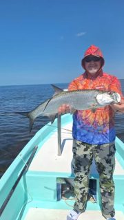 Another trip for Jim, Bryan, David and Brett. This time under tough conditions as water remains cold from an unusual winter with many coldfront storms one after the other.  Almost got hit five times the first 6 weeks of the year. However, guides enthusiasm got them into some action. See you next year folks! #tarpon #tarpontown #tarpontownanglers #yucatanpeninsula #flyfishing