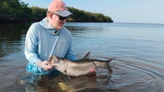 John and his wife Dianne visiting from UK for the 4th time. Four days of good average tarpon action! See you next year! #tarpon #tarpontownanglers #campeche #flyfishing #yucatanfishing